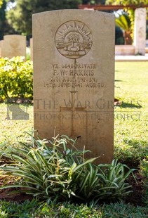 BEIRUT WAR CEMETERY - HARRIS, FRANCIS WILLIAM